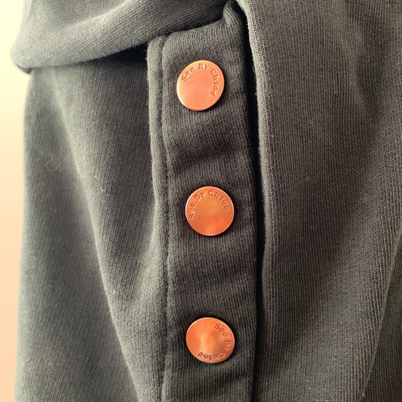 See by Chloé ⎮ Embroidered logo sweatshirt - Picture 6 of 11